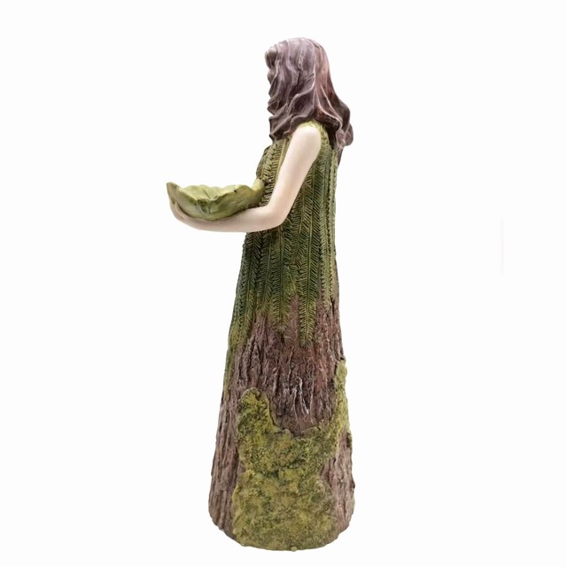 Offer Customized Best Backyard Resin Angel Bird Feeders for Garden Ornaments