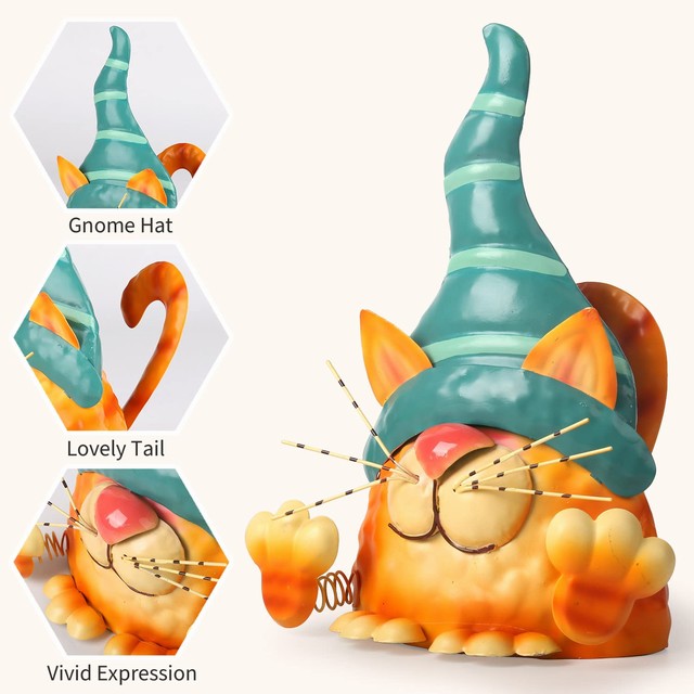 Wholesale Metal Dog Figurines And Black Cat Garden Statues Outdoor Christmas Decorations