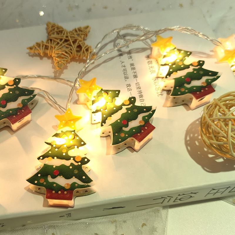 New Santa Claus Led Christmas String Light For Hanging Festive Home Tree Decoration