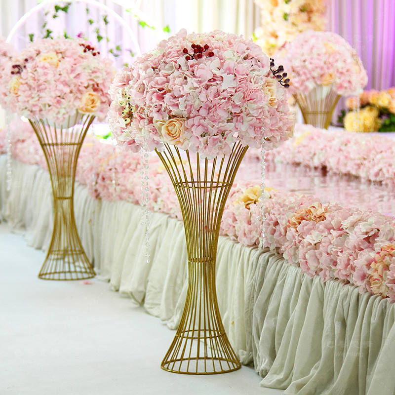 Wedding Props Ftables Iron Ornaments Table Decorations Hotel Wedding Floral Arrangements Wedding Table Centerpieces