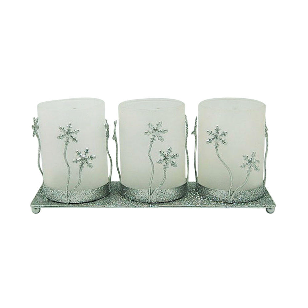 China Antique Metal Memorial Tea Light Candle Holder