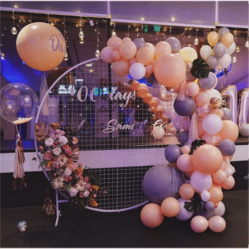 Upgraded Thicken Wedding Metal Grid Arch Backdrop For Artificial Flower Decoration Birthday Party Supplies Accessories