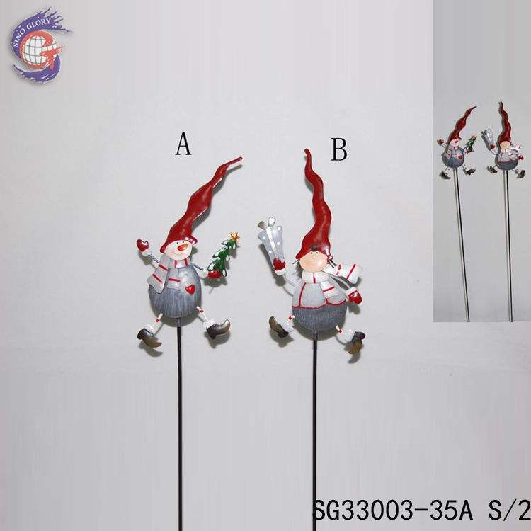 Hot Sale Factory Price Custom Unique Christmas Yard Stake Decorations