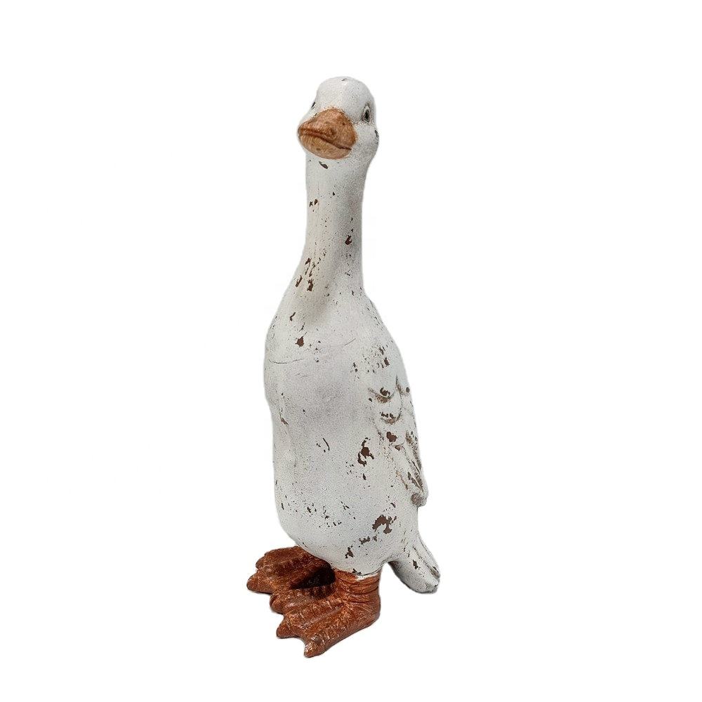 Outdoor Simulation Duck Resin Animal Ornament Statue For Courtyard Garden Pond Kids Toys Art Crafts