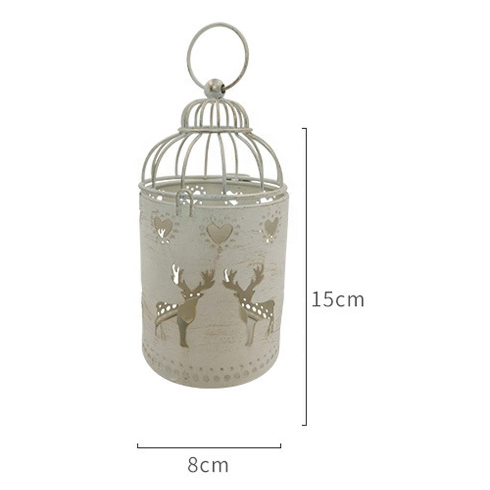 Creative Vintage Metal Candlestick Home Decoration Handmade Candle Holder Decor Christmas
