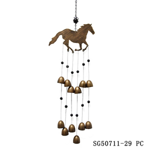 Wholesale Metal Horse Wind Chime for Home & Garden Decoration