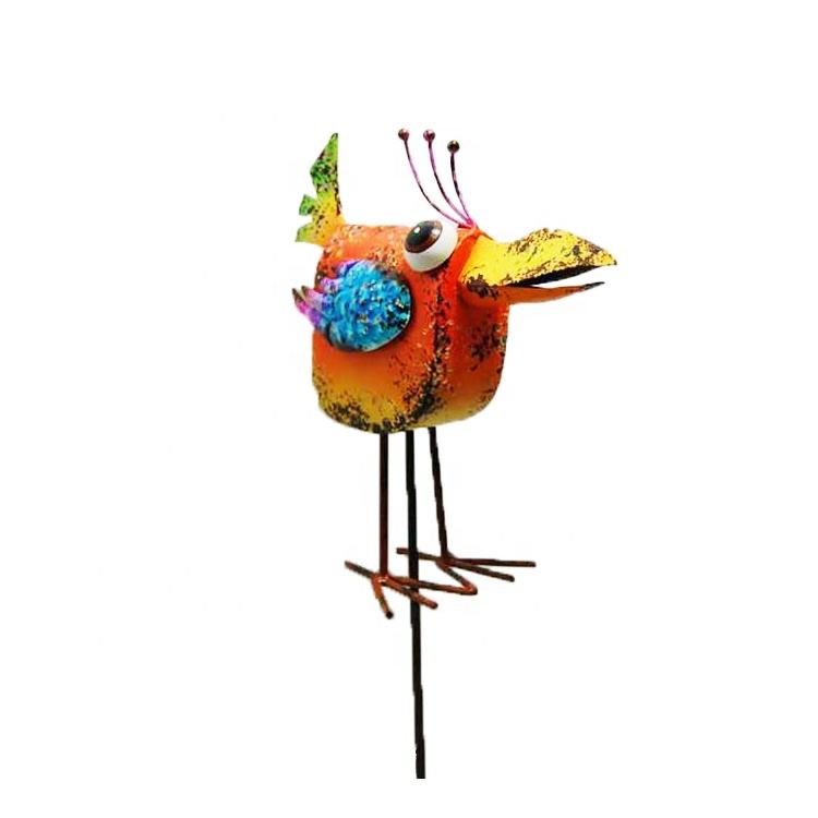 Wholesale Metal Garden Art Ornaments Birds