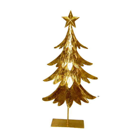 Personalized Metal Christmas Tree with Star for Christmas Home Decoration