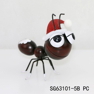 Manufacturer Wholesale Metal Ant Christmas Decorations Outdoor