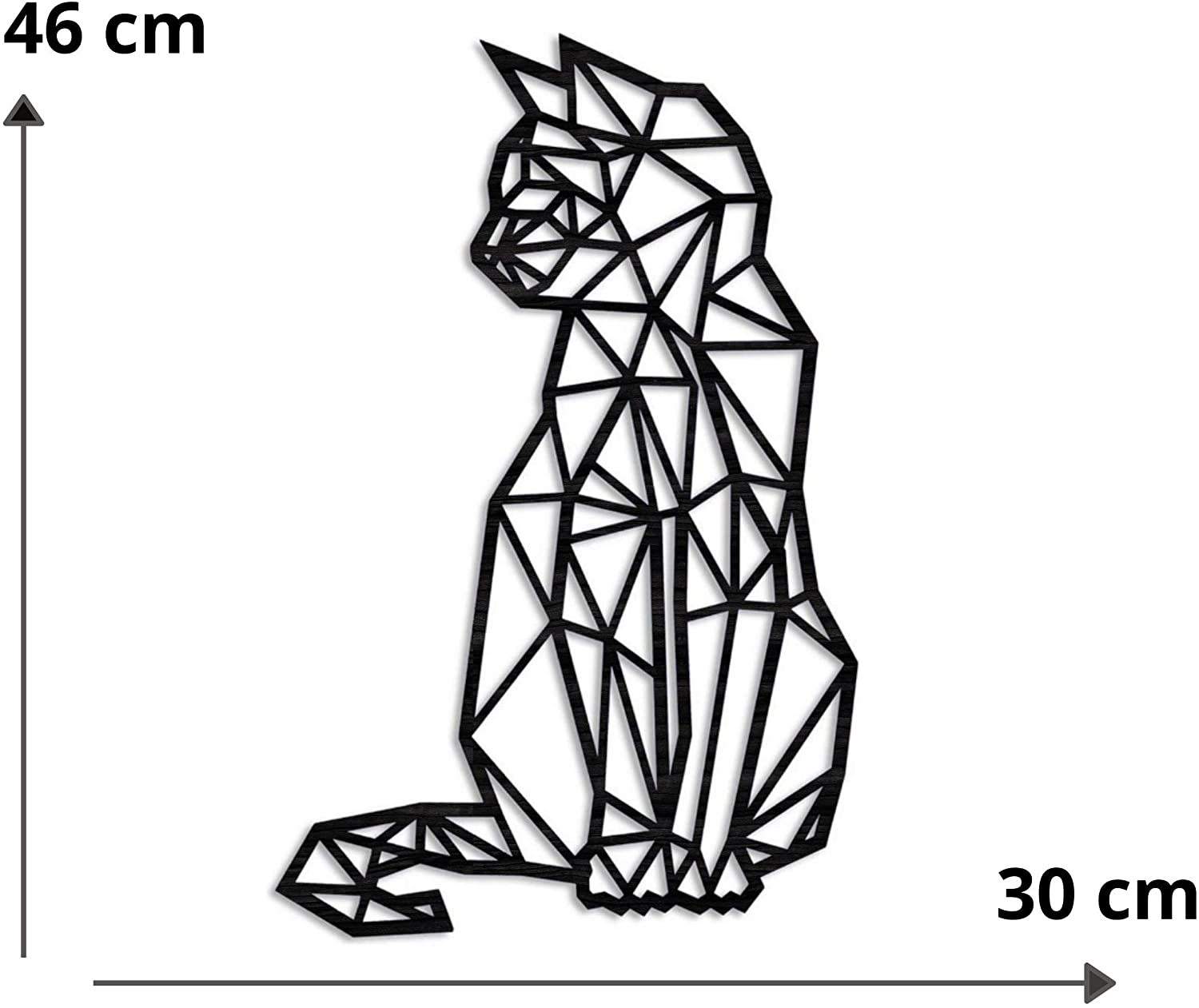 Carved Metal Wall Art Cat Interior Home Decor Crafts Wall Pictures Frames Wall Art Living Room