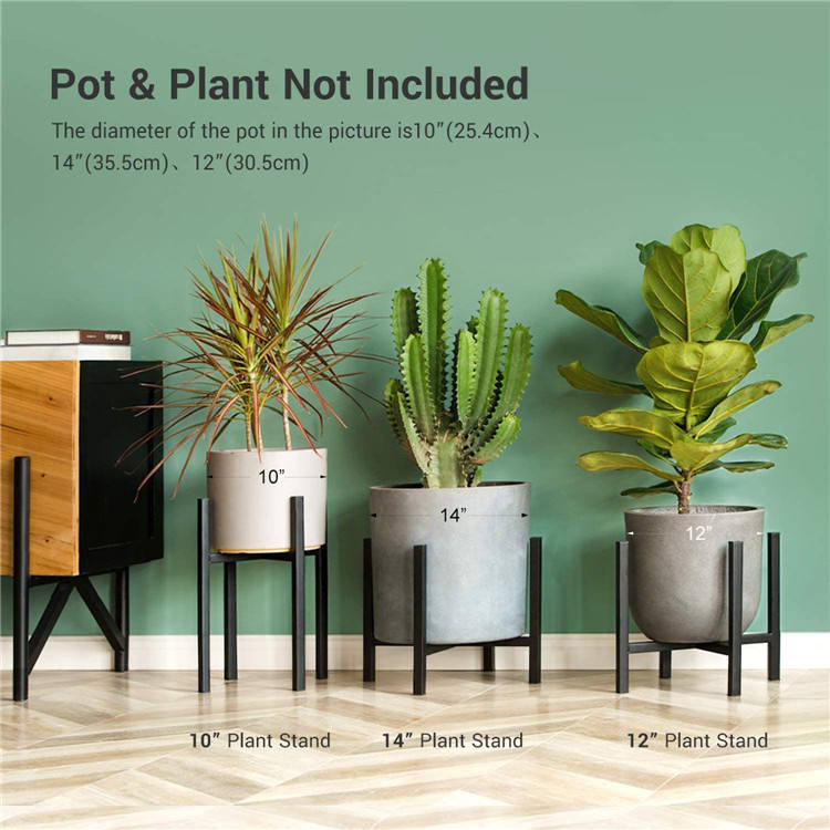 Plant Pot Home Cheap Artificial Indoor White Garden Wholesale Iron Metal Planting Pots Planters & Flower Plant Stand